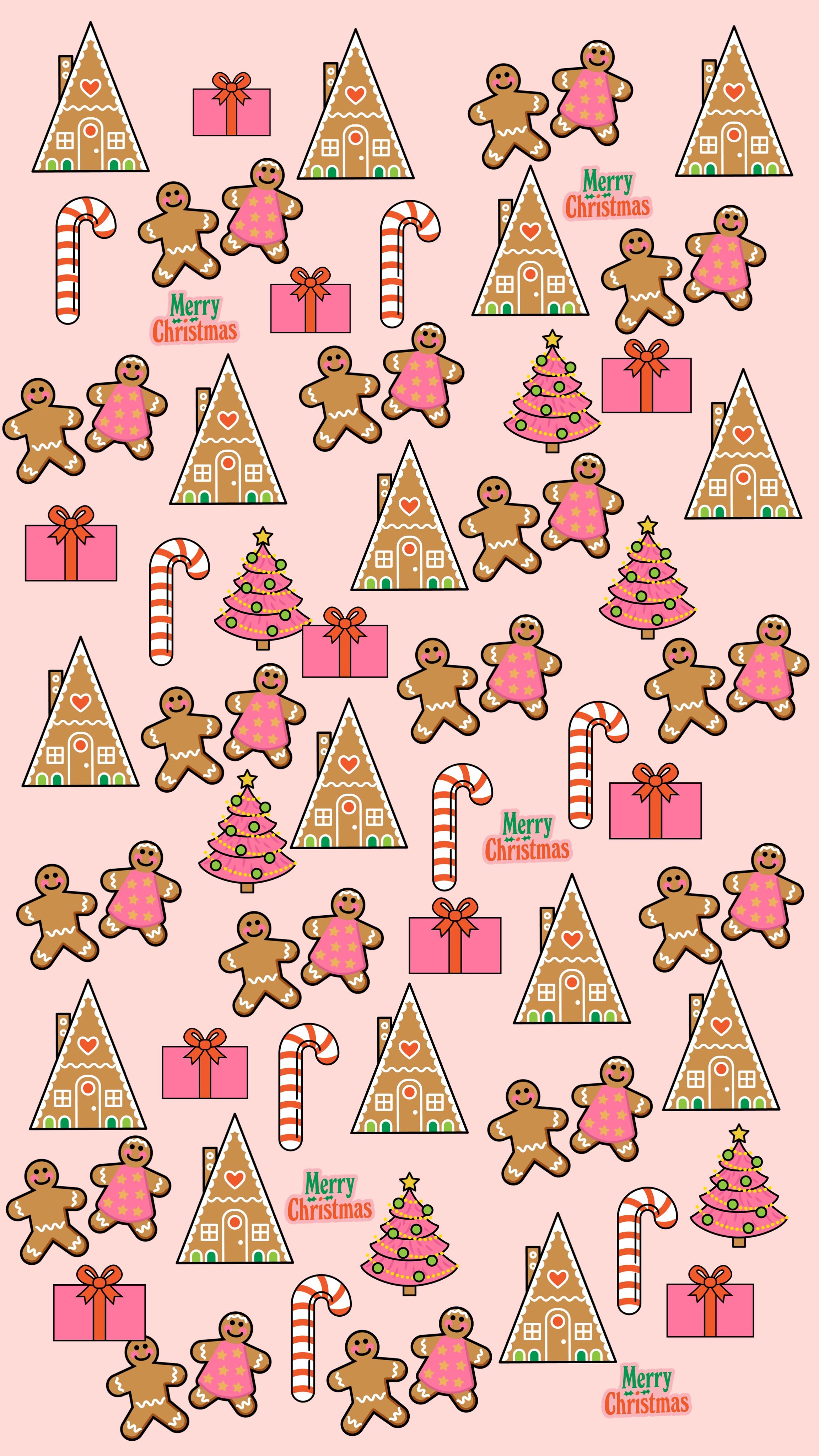 Christmas Pastels Wallpapers - Wallpaper Cave