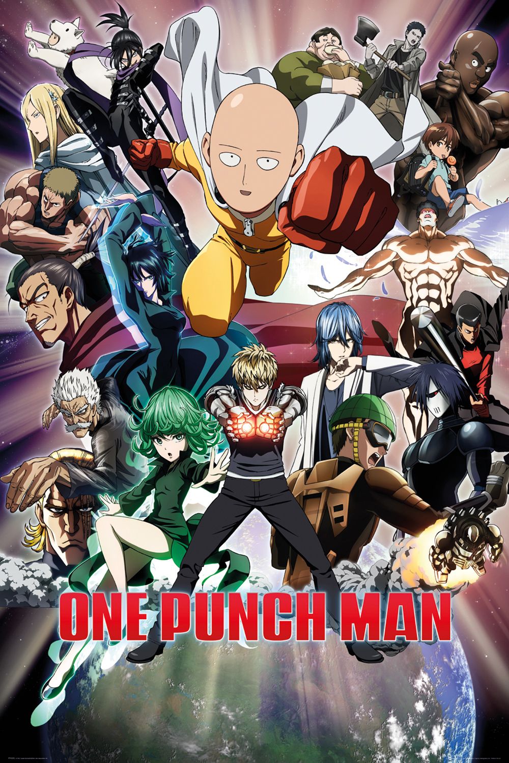 One Punch Man Poster Wallpapers - Wallpaper Cave
