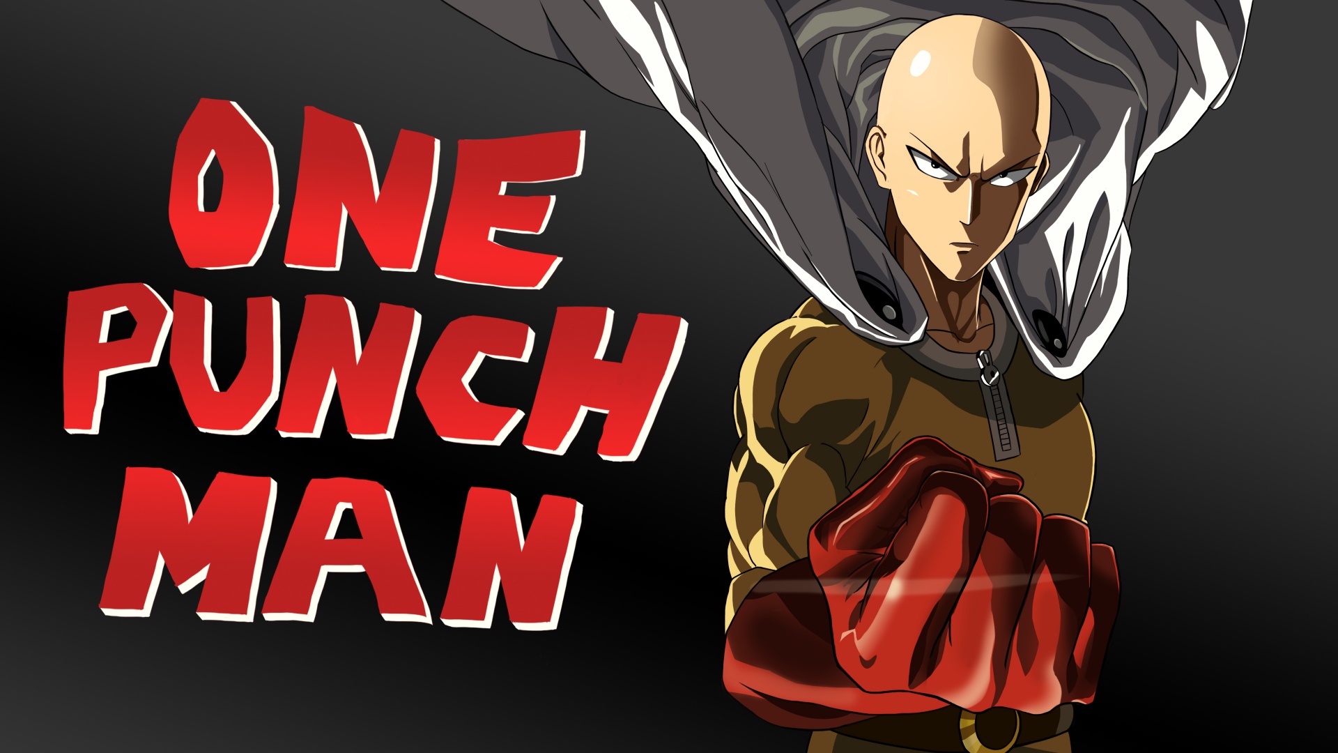 Download 1920x1080 HD Wallpaper one punch man bald poster, Desktop Background HD