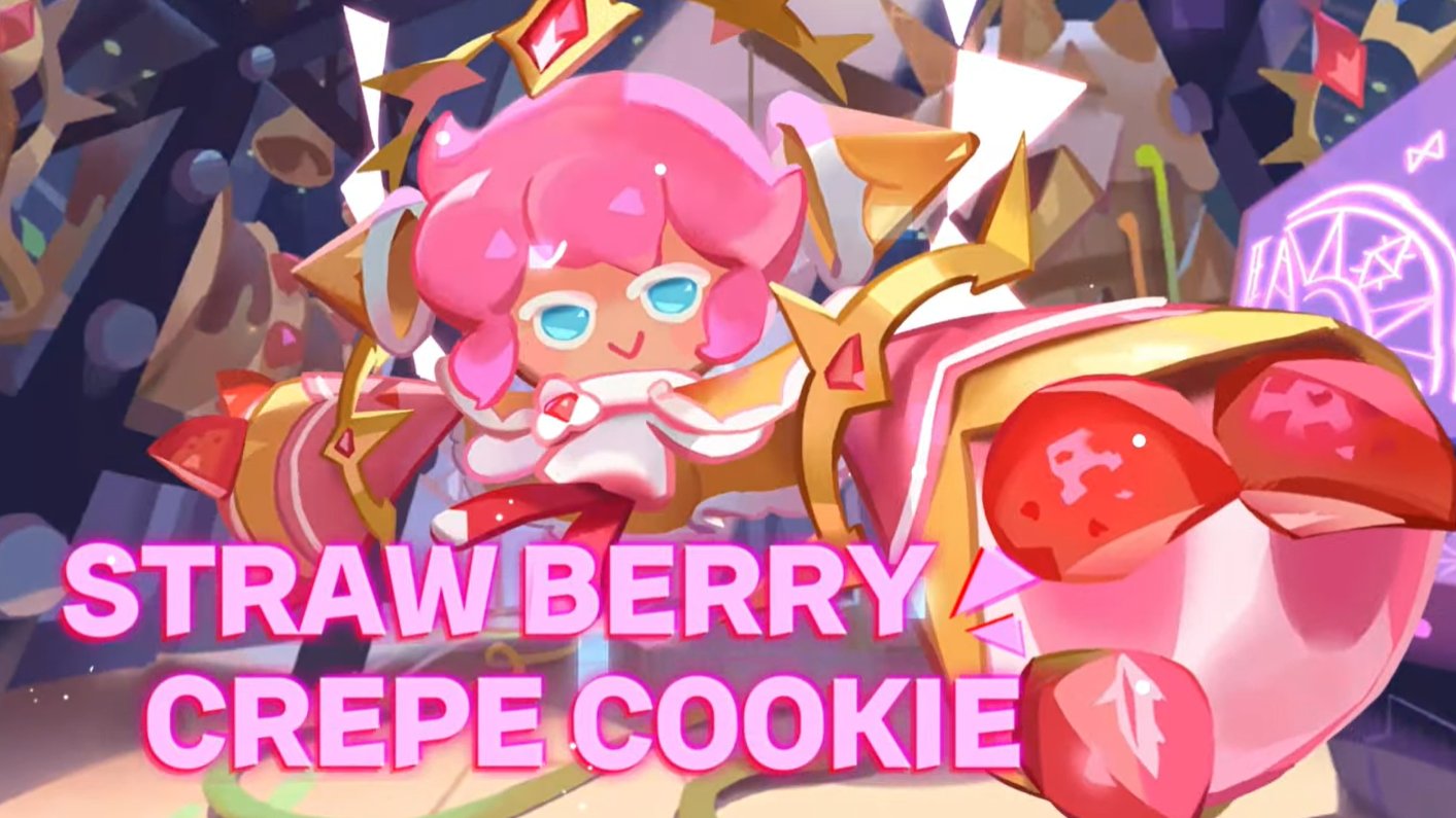 Cookie Run Help ⛄ - (Kingdom) Strawberry Crepe Cookie