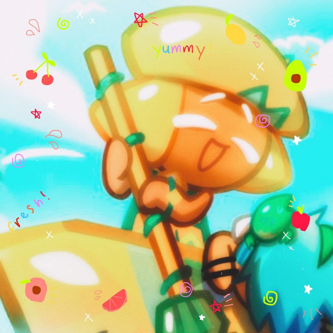 bright cookie Cookie Run