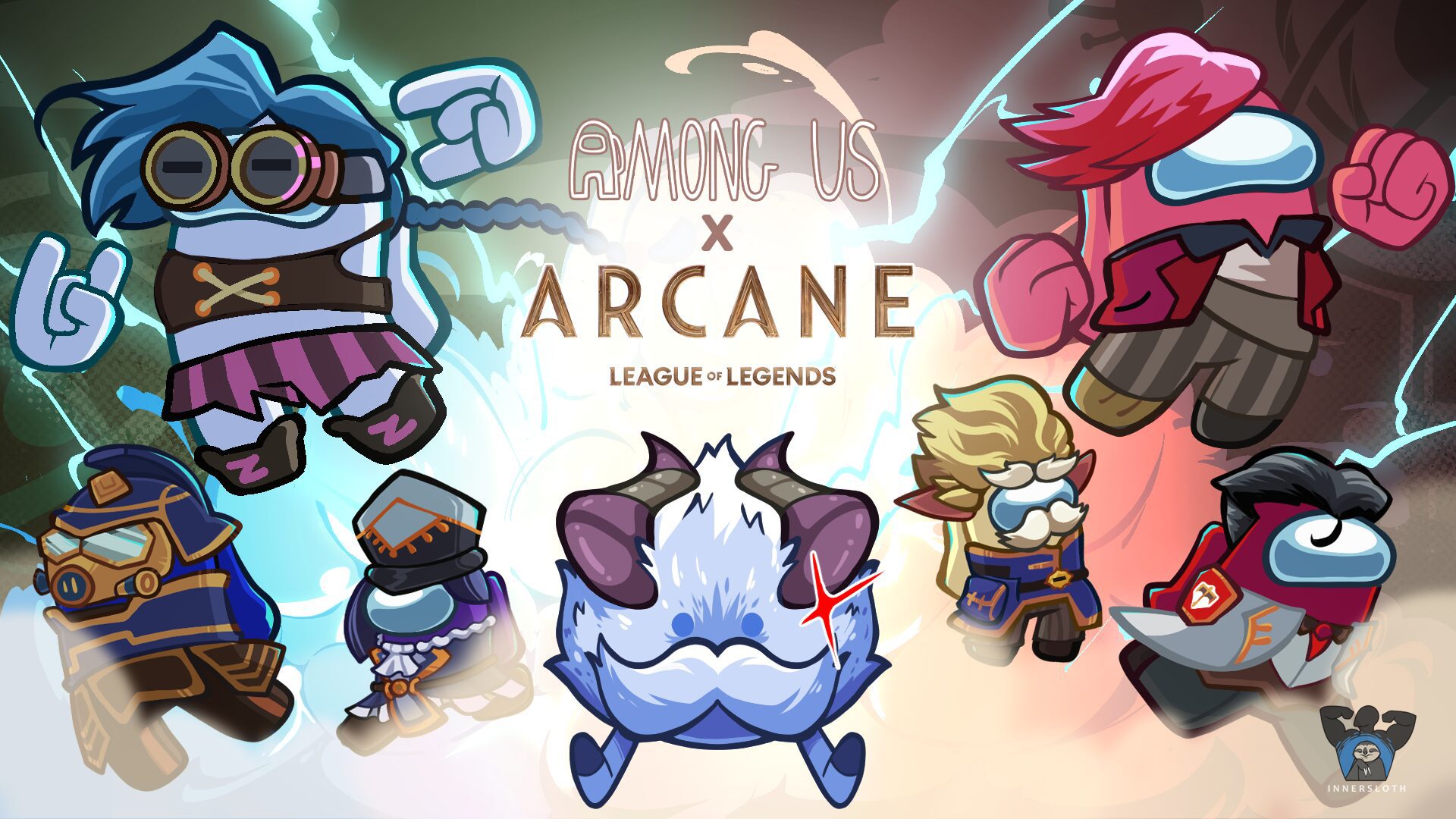 Among Us x Arcane brings new League of Legends Cosmicube
