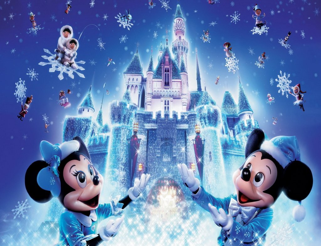 Disney Christmas Wallpaper for iPad