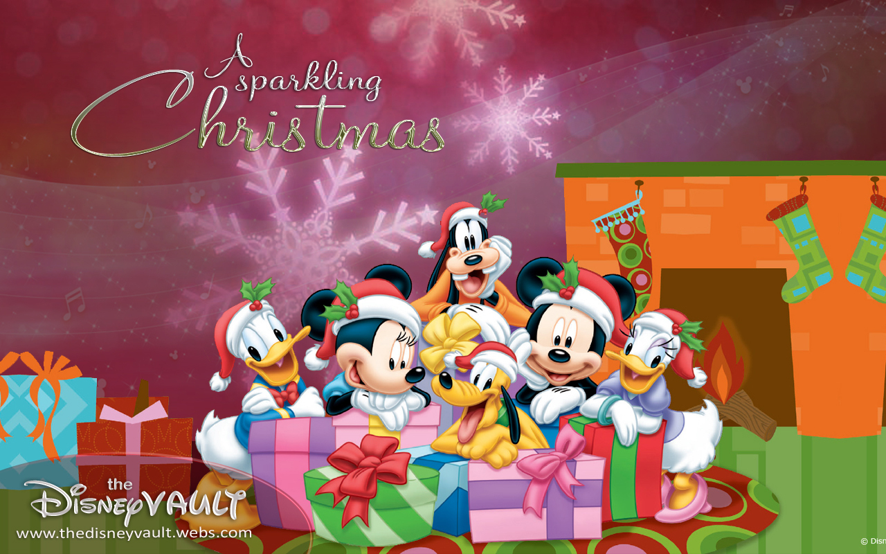 Free Disney Christmas Wallpaper