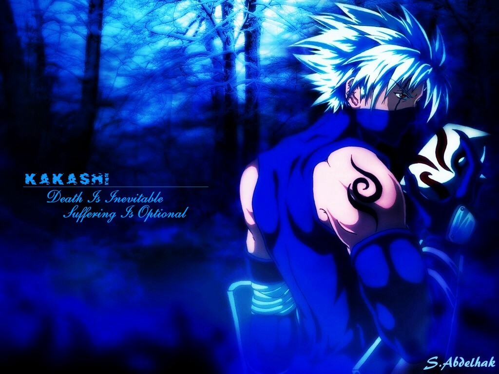 all male blue hatake kakashi male mask naruto. konachan.com.com Anime Wallpaper