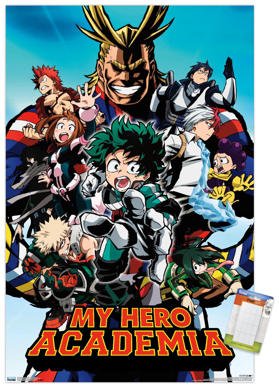 My Hero Academia Collage Poster