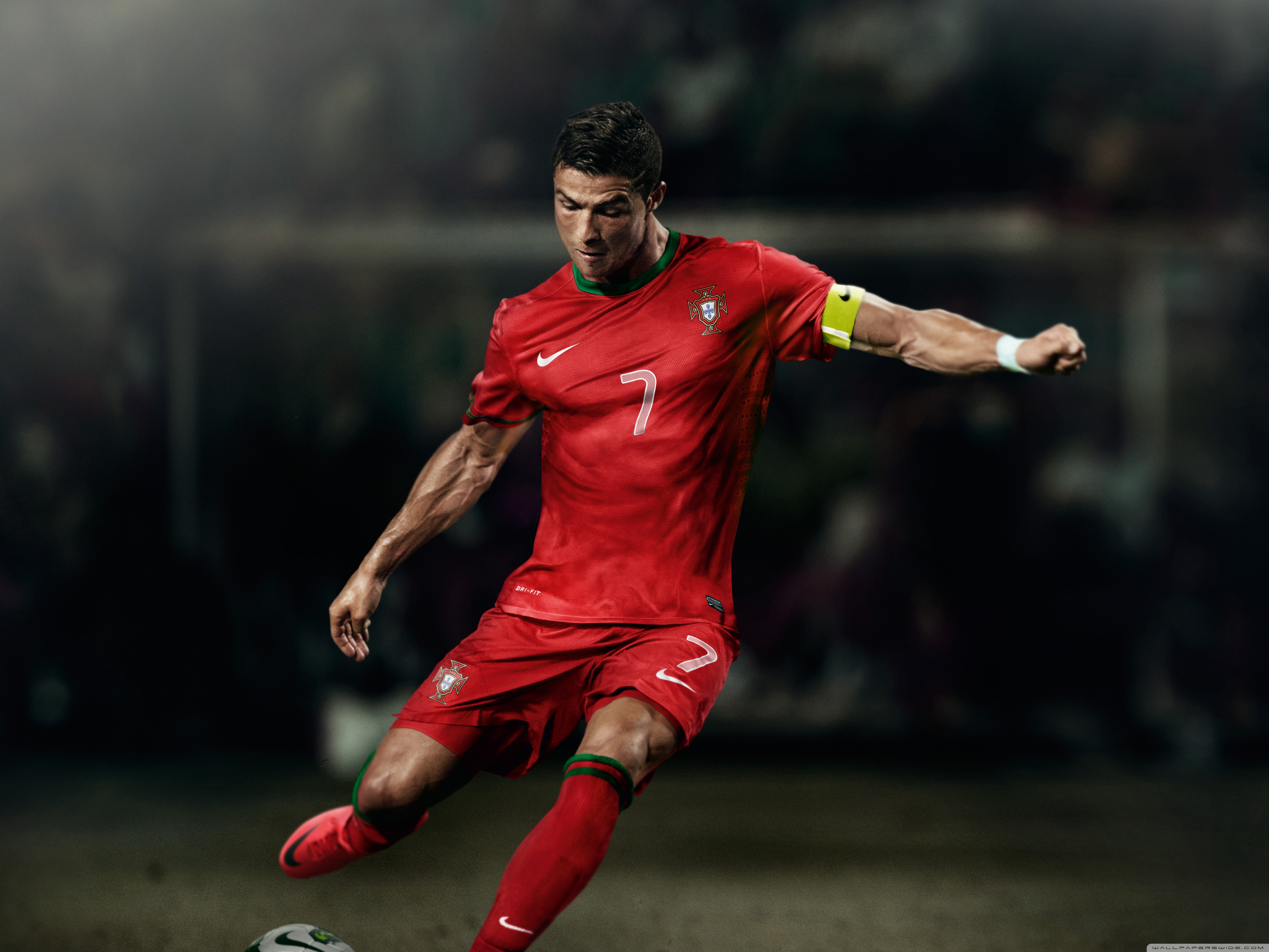 Cristiano Ronaldo In Portugal Jersey