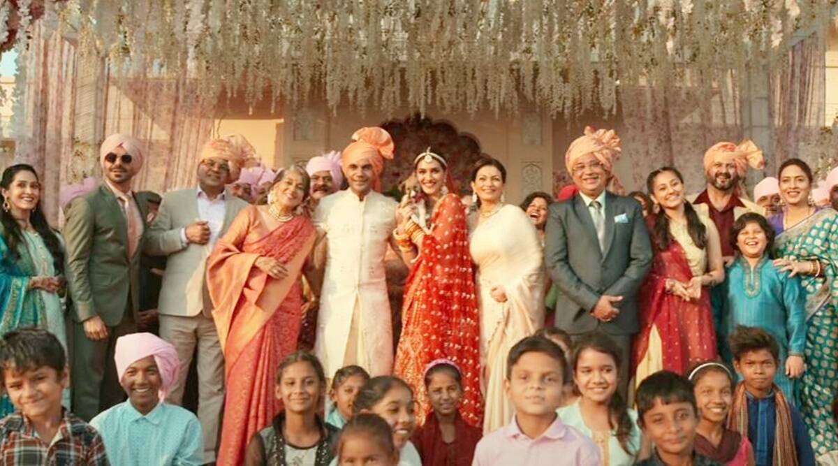 Hum Do Hamare Do teaser: Rajkummar Rao, Kriti Sanon adopt parents in this family entertainer, watch. Entertainment News, The Indian Express