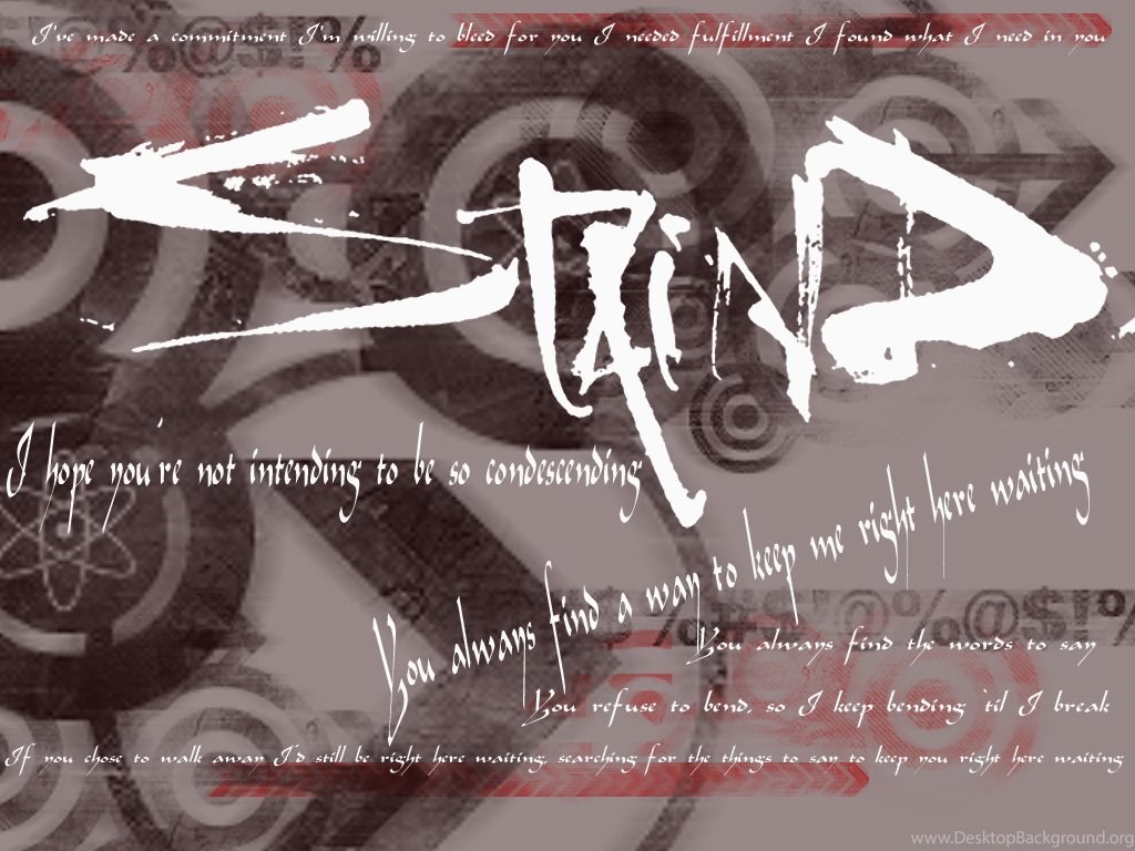Кавер на песню Right Here (Staind) в исполнении Saint Asonia Desktop Background