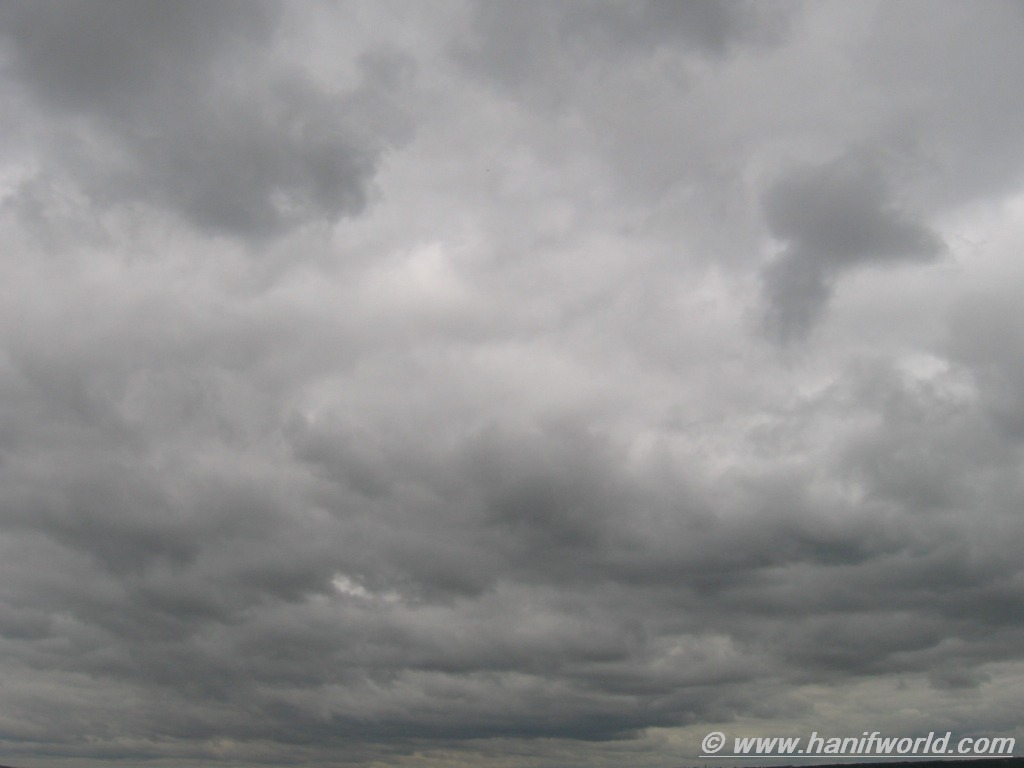Gray Cloudy Sky Wallpaper