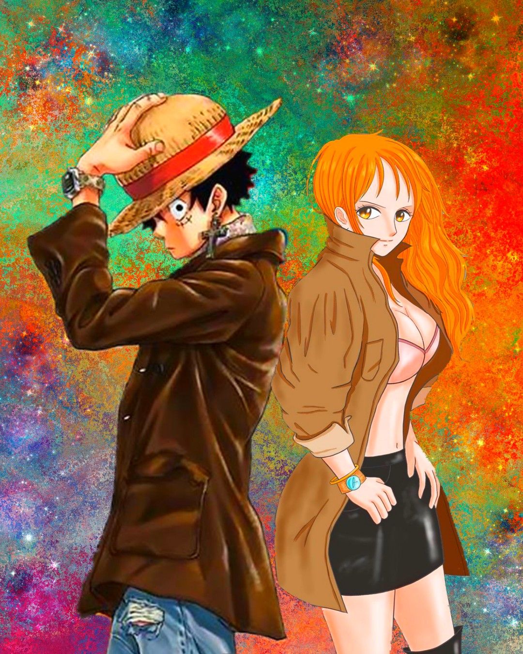 One Piece Luffy And Nami One Piece Luffy And Nami