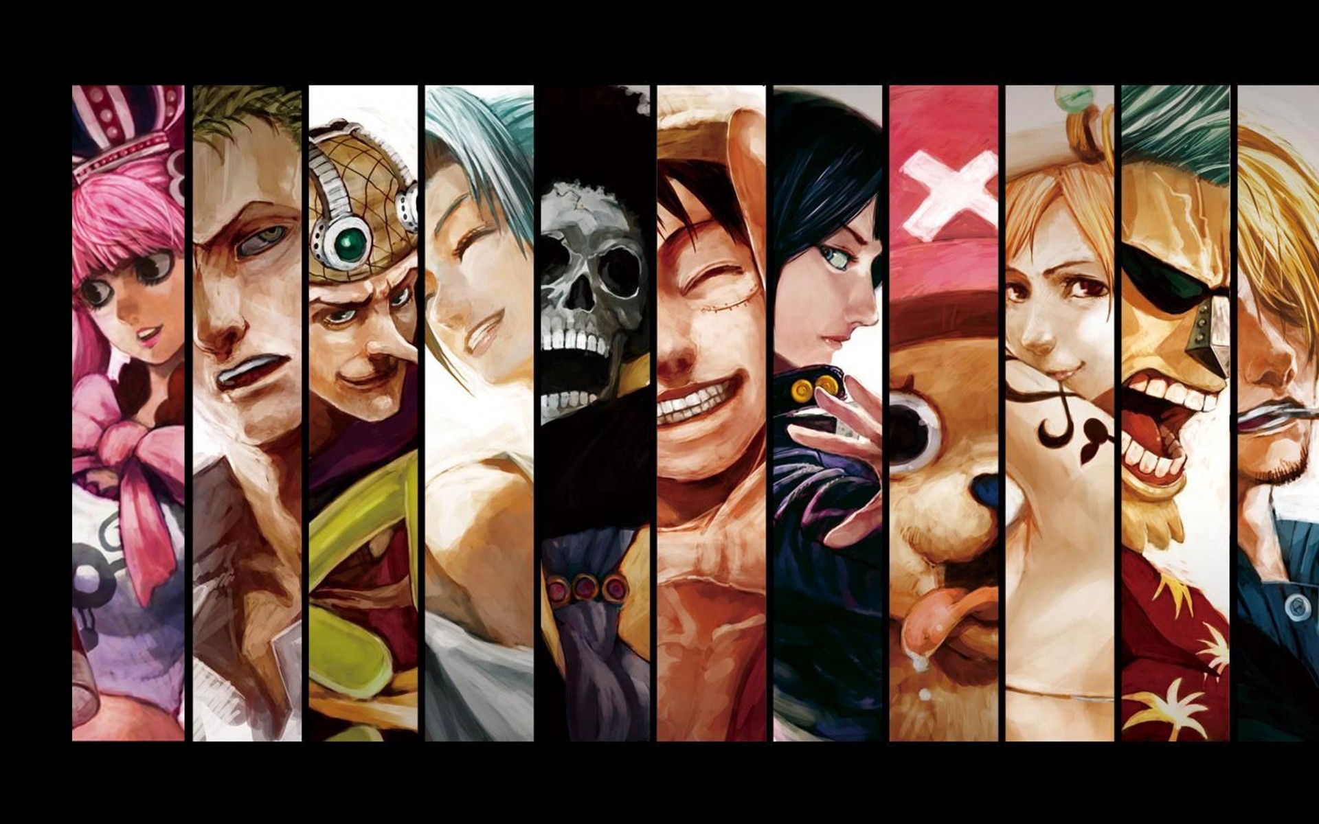 nico, Robin, Roronoa, Zoro, Franky, Tony, Tony, Chopper, Brook, one, Piece, Monkey, D, Luffy, Nami, one, Piece Wallpaper HD / Desktop and Mobile Background