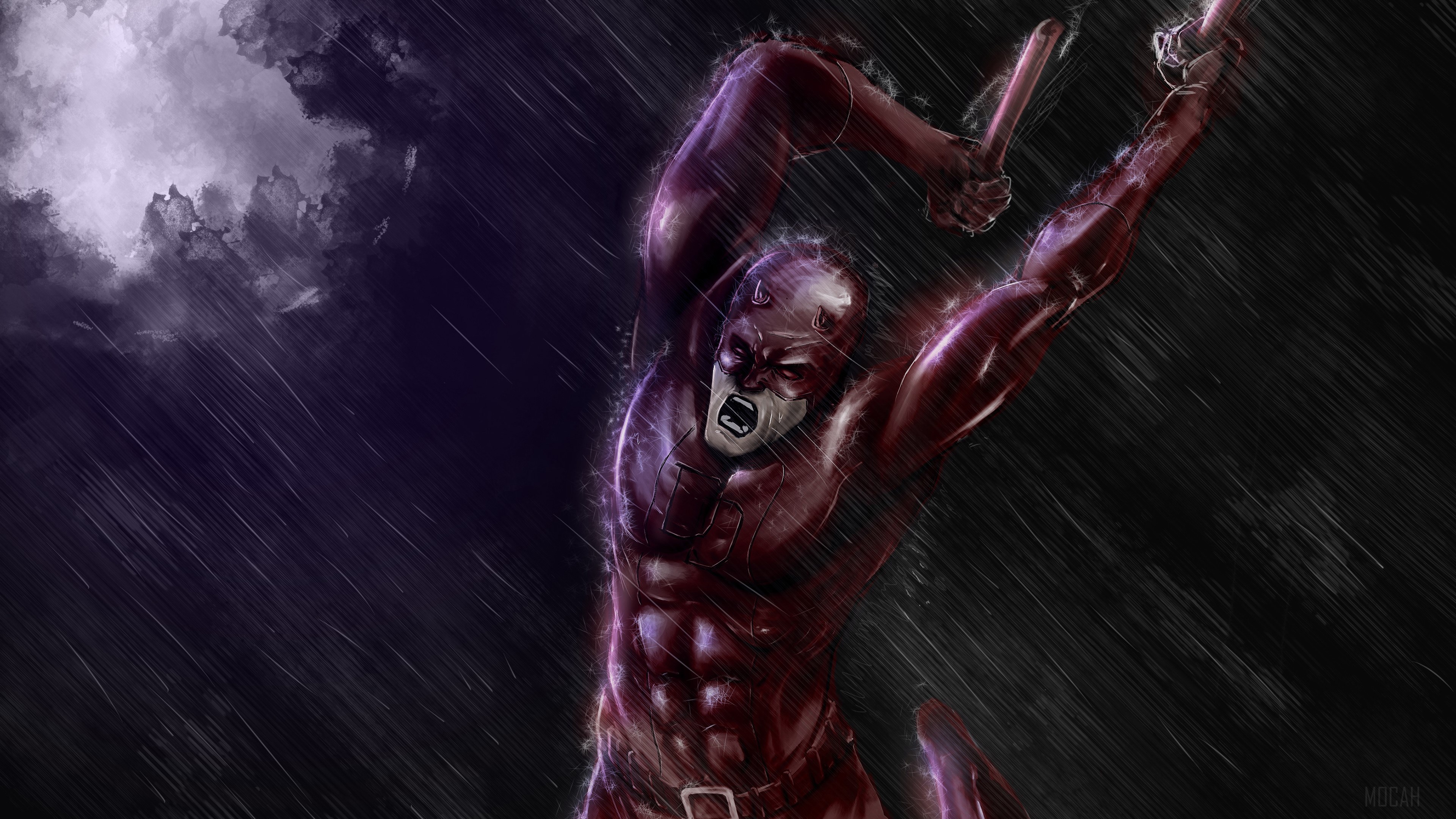 Daredevil 4k Dark Artwork 4k wallpaper HD Wallpaper