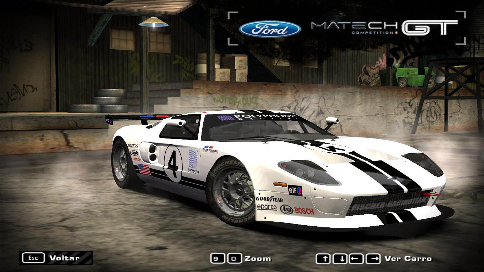 Gran Turismo 4 Ford GT by PixelZX. Need For Speed Most Wanted