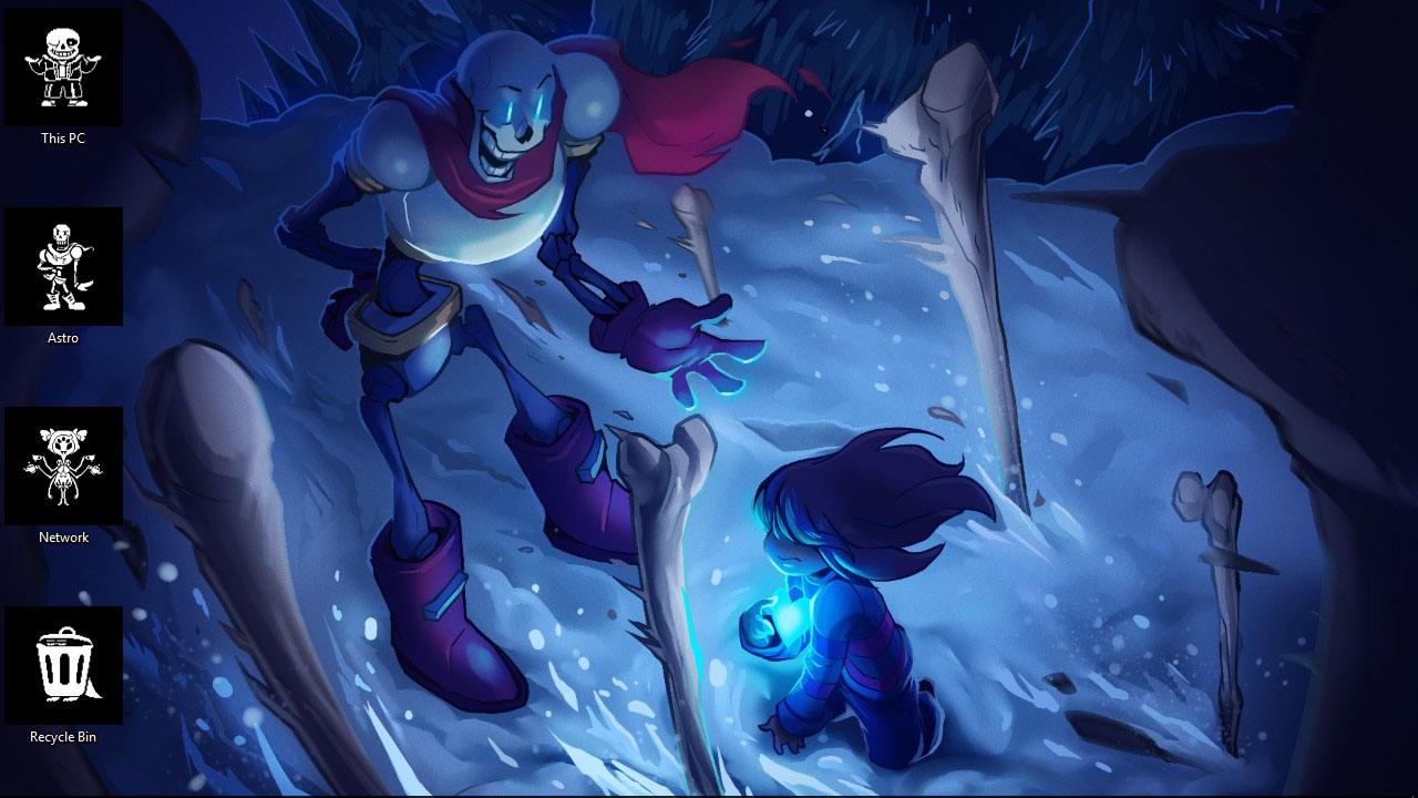 Undertale Theme for Windows 10