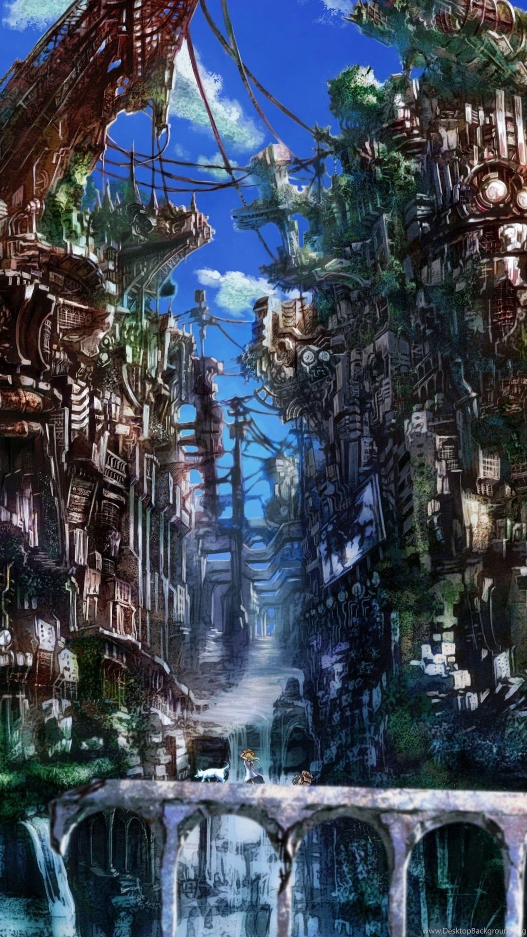 Anime City Samsung Wallpaper Download Desktop Background