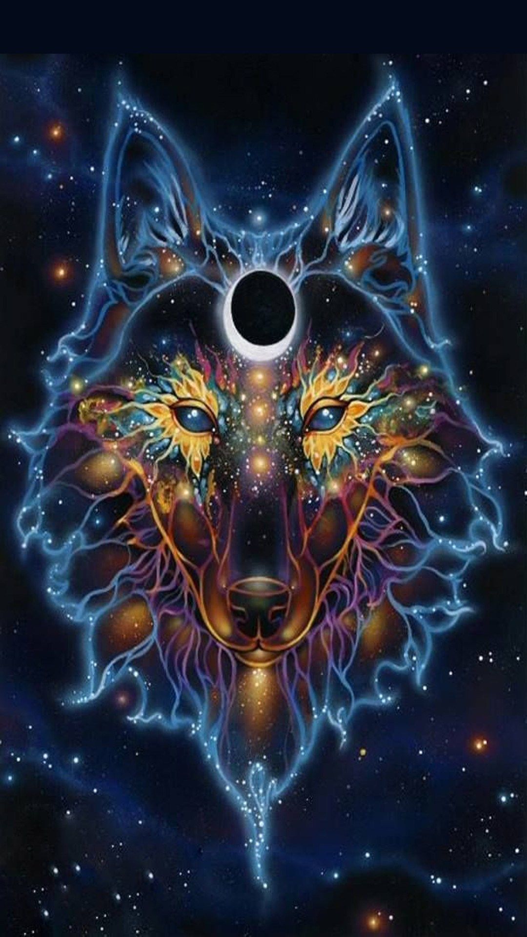 Mystical Galaxy Wolf Wallpaper Offers Online  ebzercom