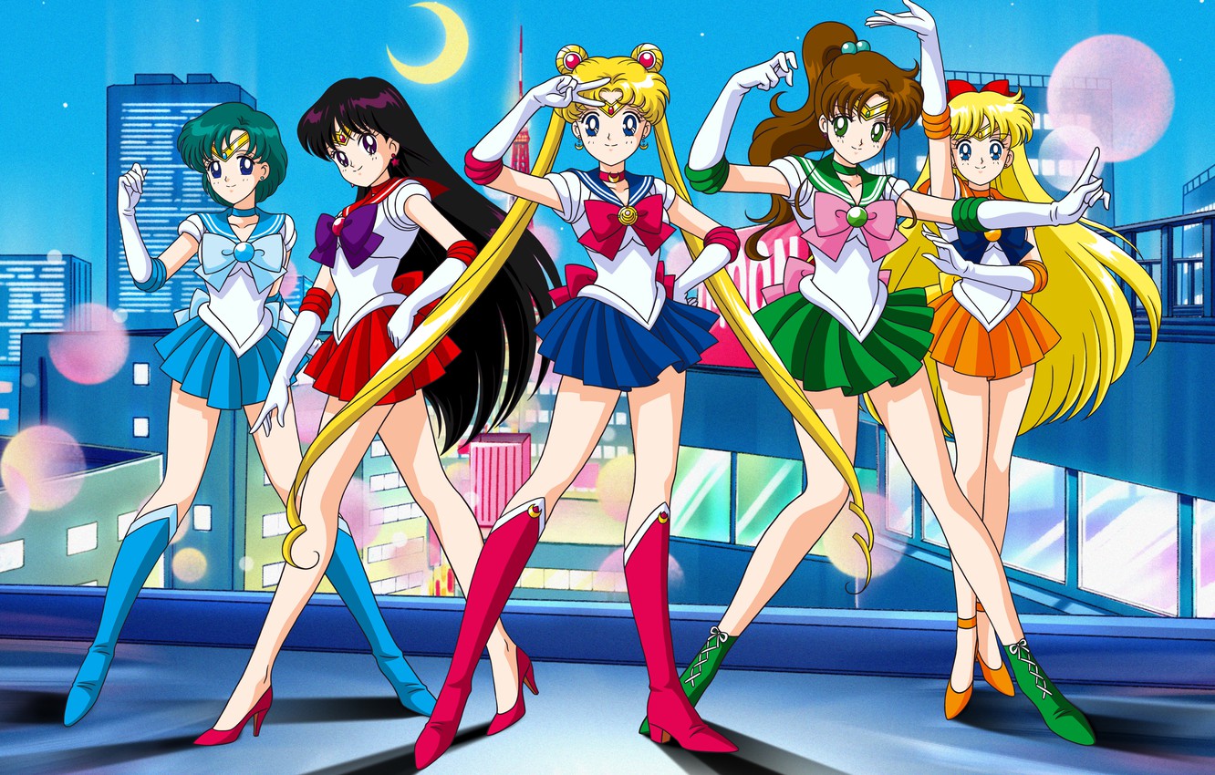 Wallpaper sailor mars, sailor moon, Pretty Guardian Sailor Moon image for desktop, section прочее