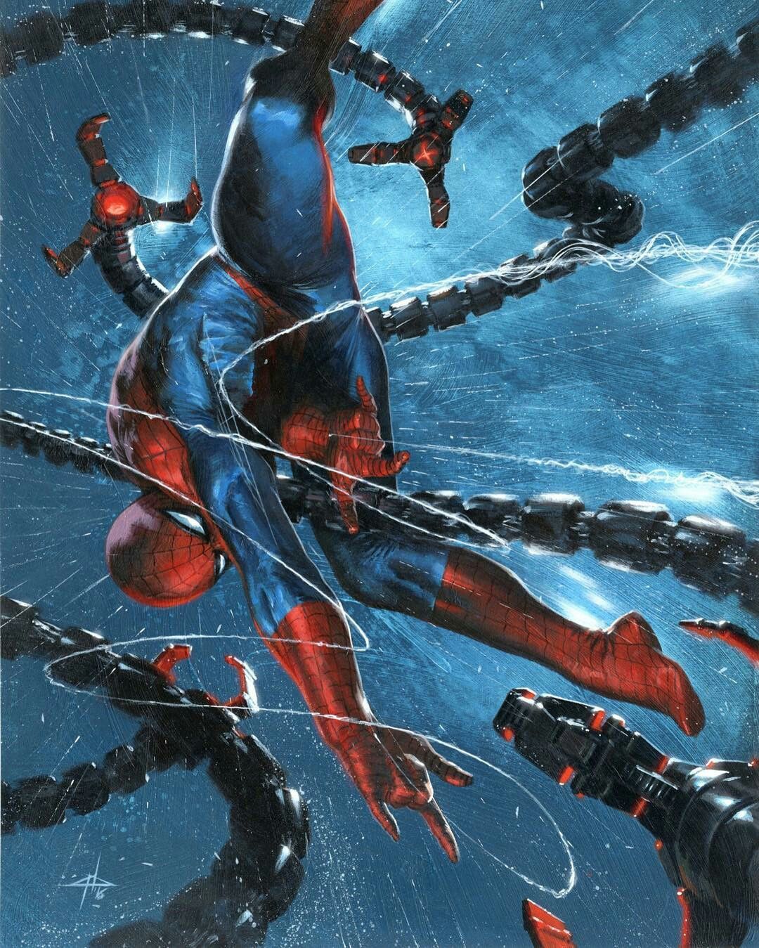 Spider Man Vs Doctor Octopus. Marvel Spiderman, Marvel Phone Wallpaper, Spiderman