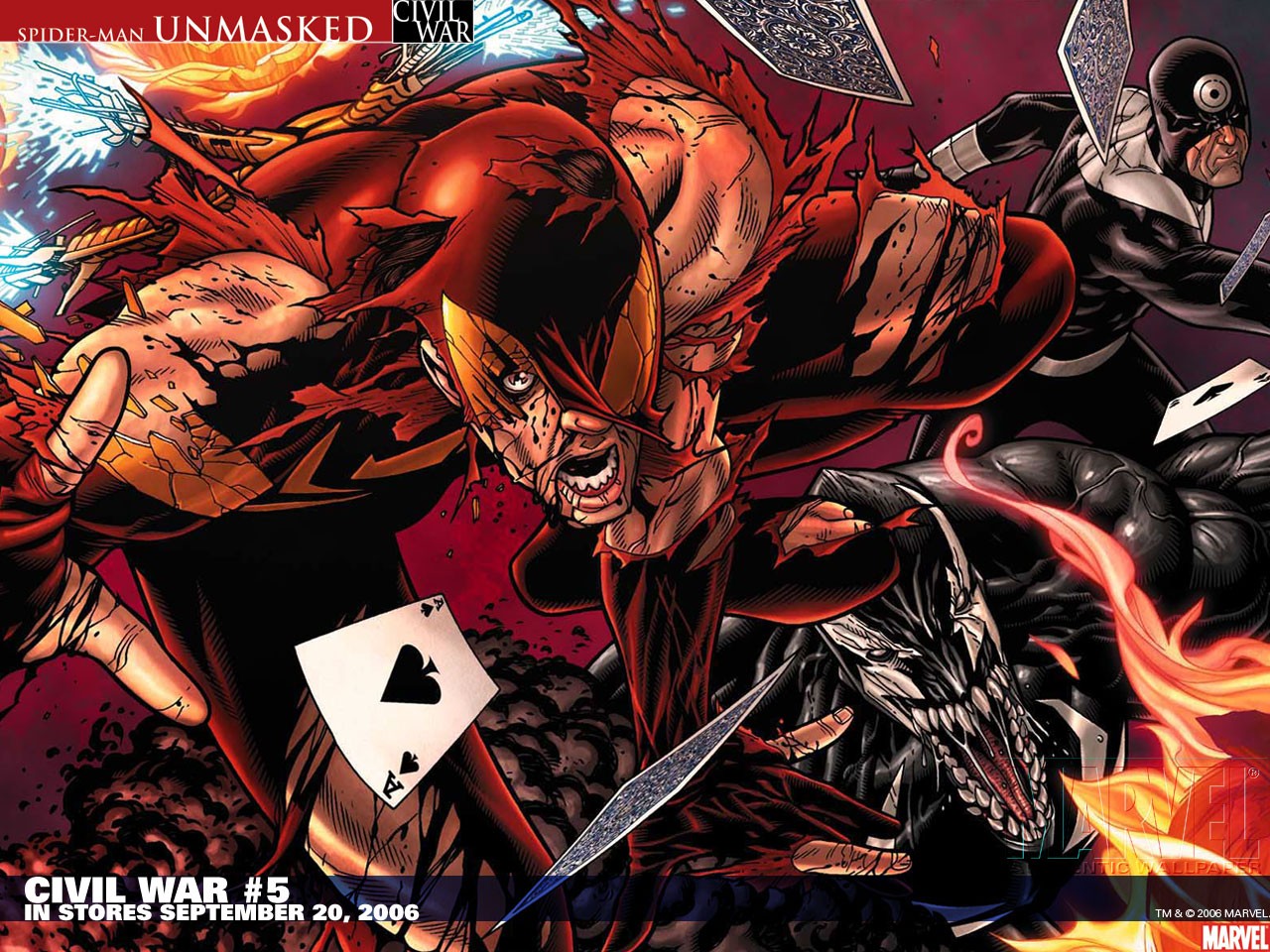 Bullseye Marvel Comics Venom Wallpaper:1280x960