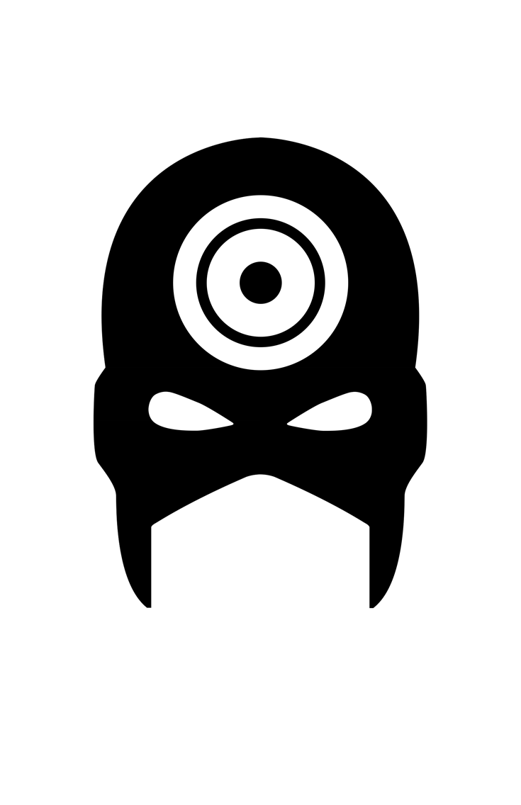 Bullseye Mask