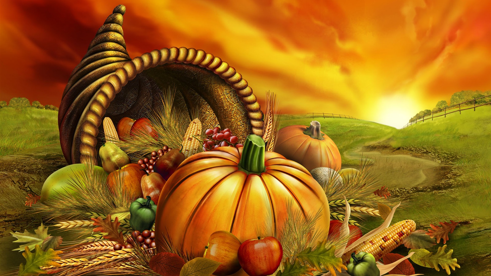 Thanksgiving Wallpaper 1600x900