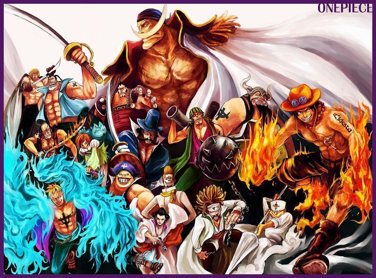 whitebeard pirates wallpaper