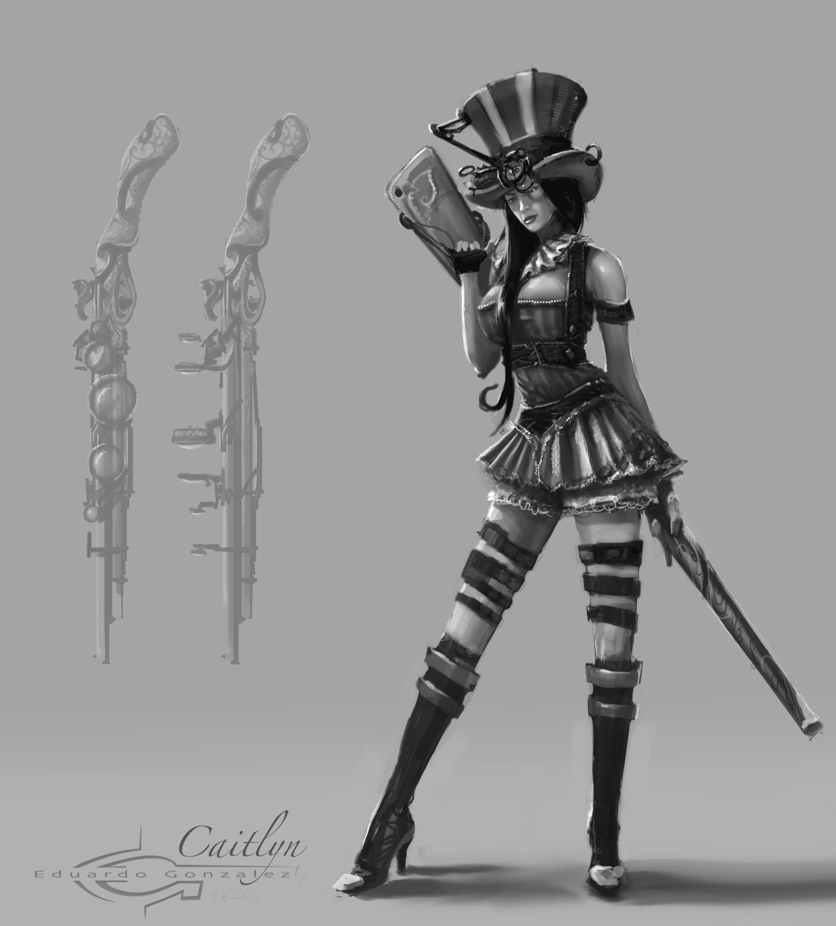 Caitlyn (Development). League of Legends