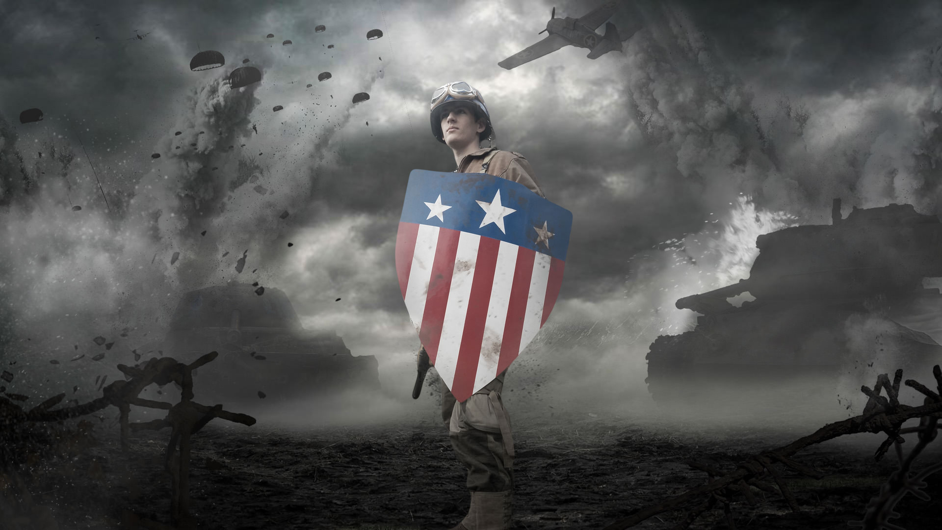 Captain America Wallpaper Ww2