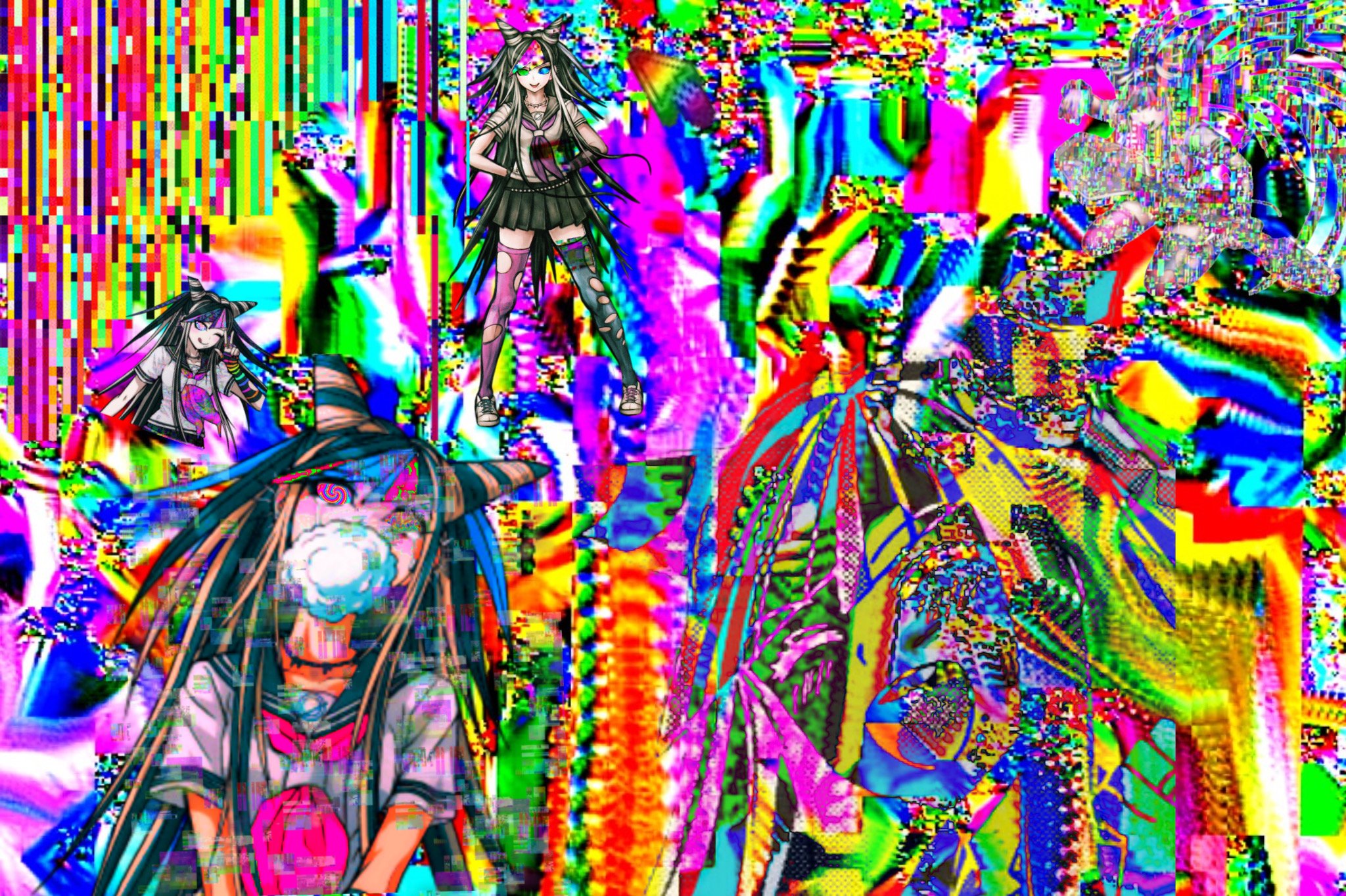 Glitchcore Ibuki Wallpapers Wallpaper Cave 