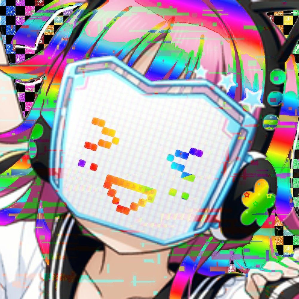 Ibuki Mioda Glitchcore Wallpapers - Wallpaper Cave
