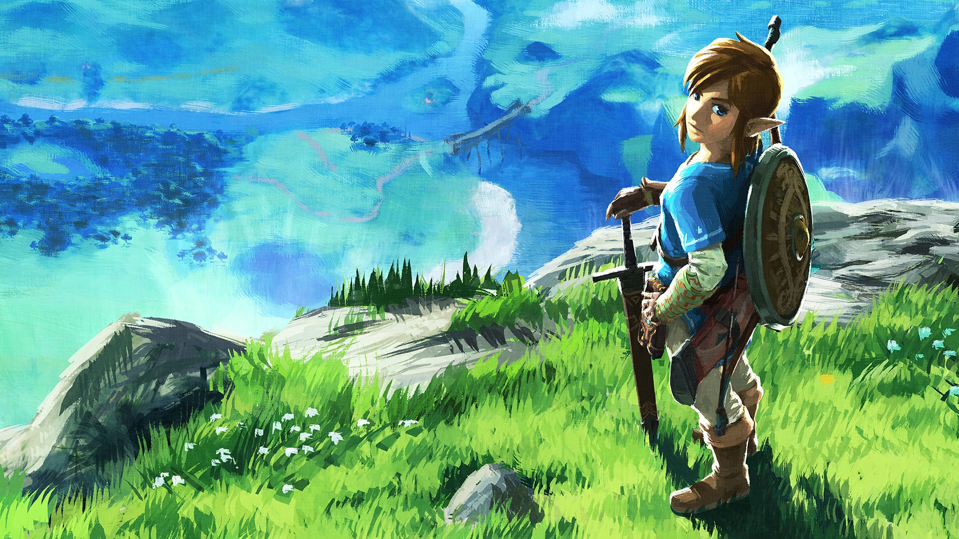 Zelda Breath Of The Wild Wallpaper High Resolution Desktop Quality Music Town