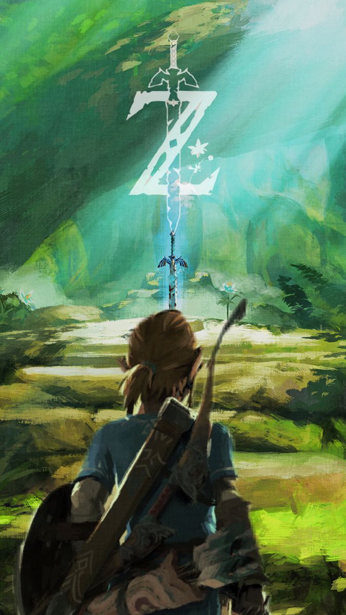 Zelda Breath of the wild phone wallpaper. Breath of the wild, Legend of zelda breath, Zelda breath
