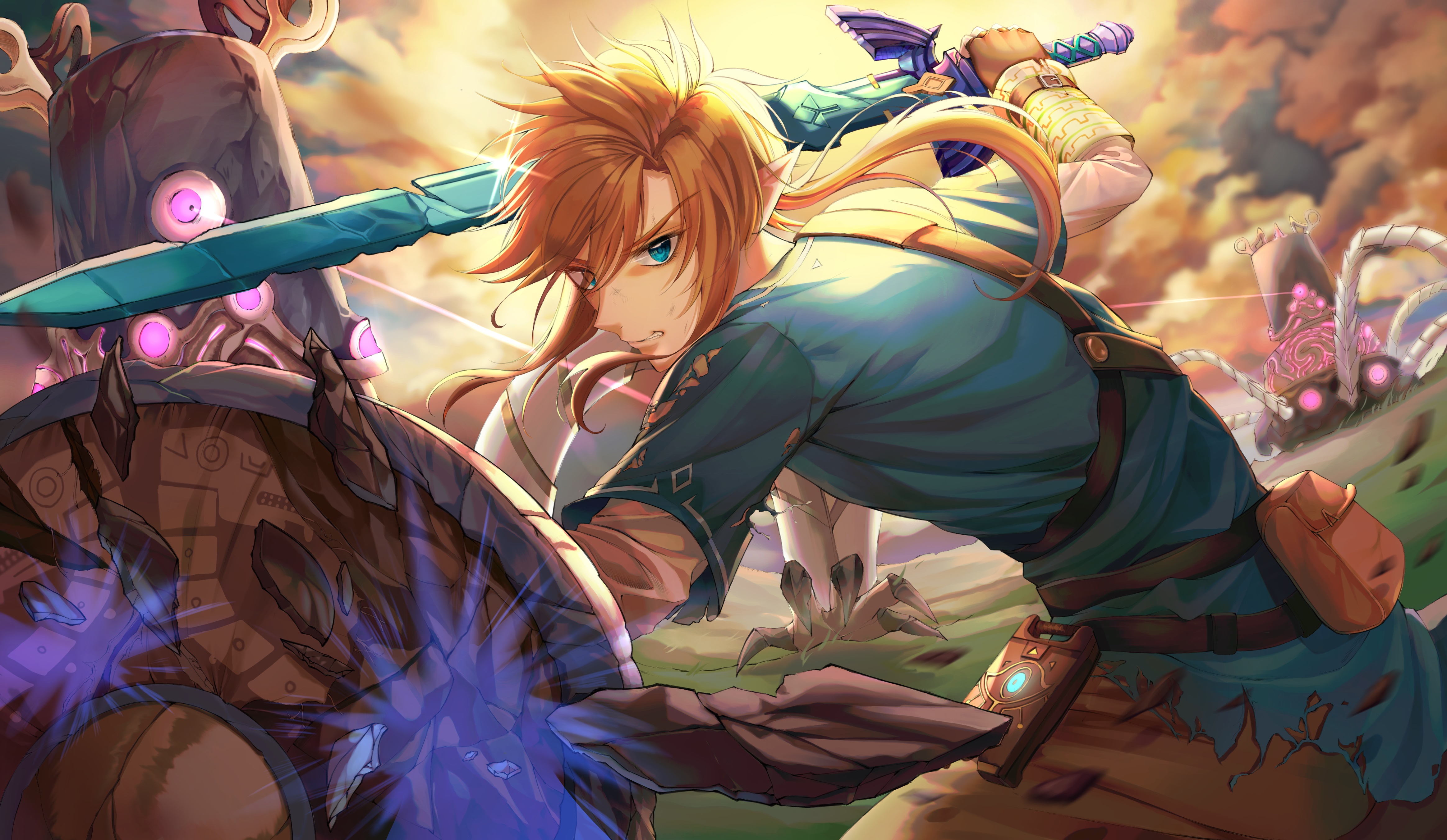 Wallpaper 4k The Legend Of Zelda Breath Of The Wild Wallpaper