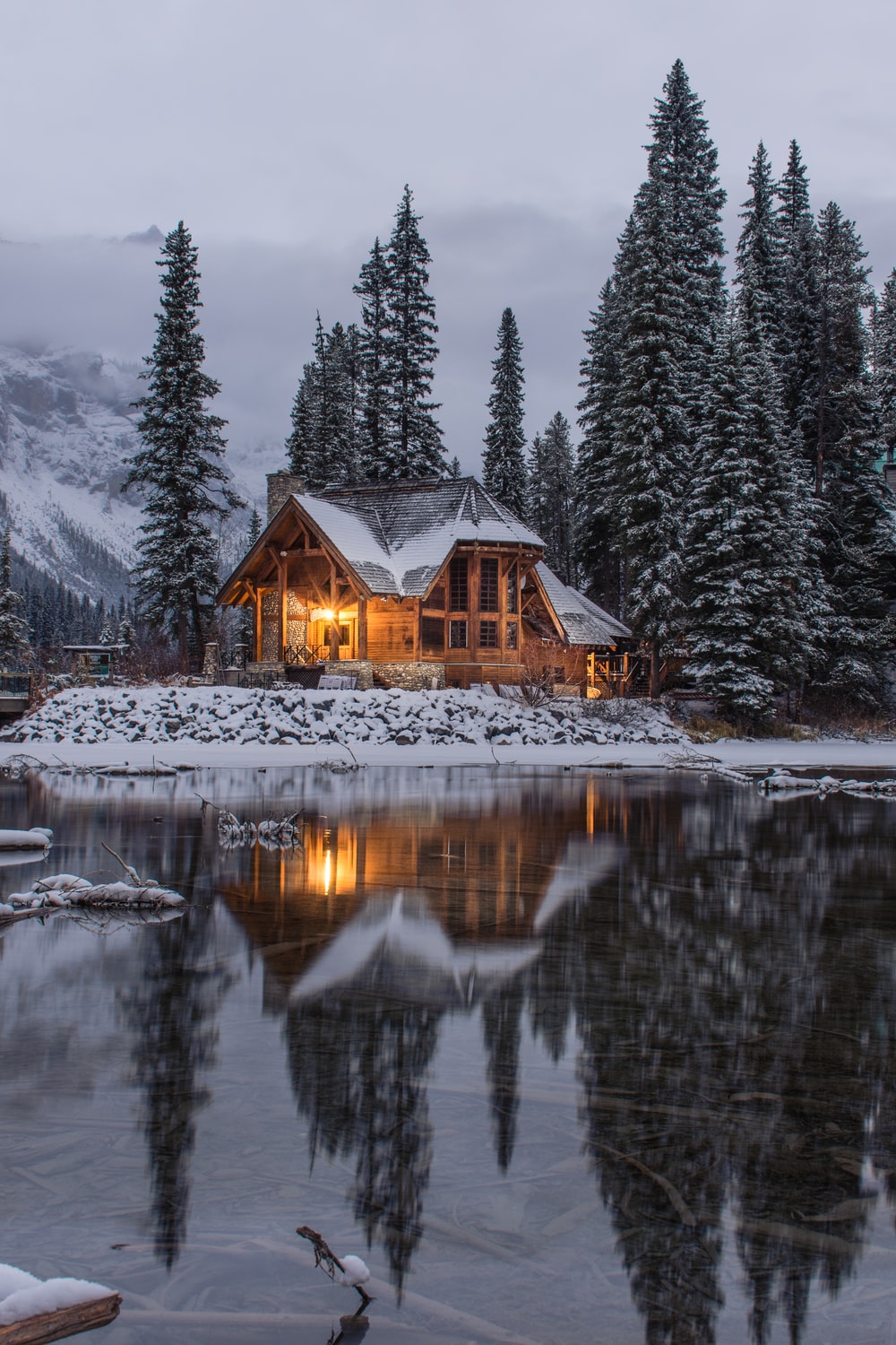 Snow House Picture. Download Free Image