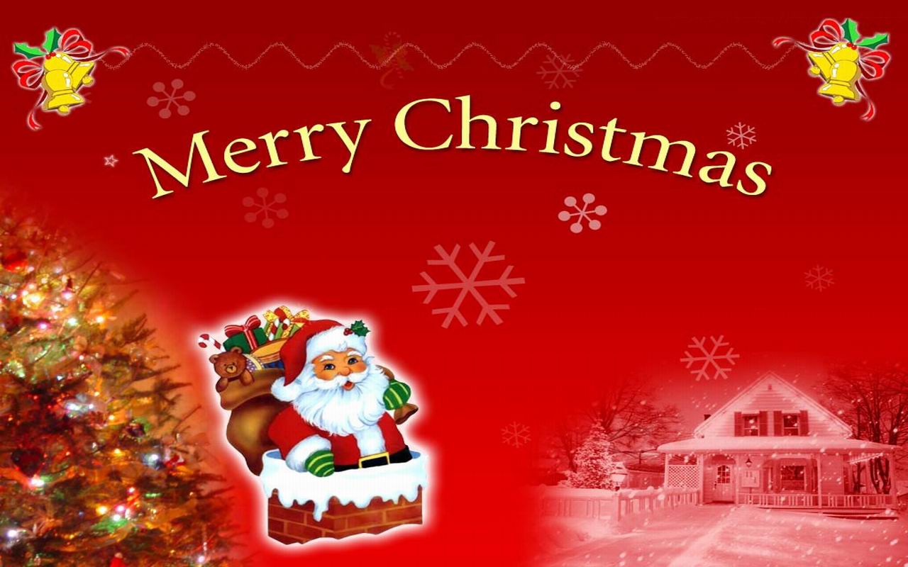 Christmas Wallpaper Dekstop Red