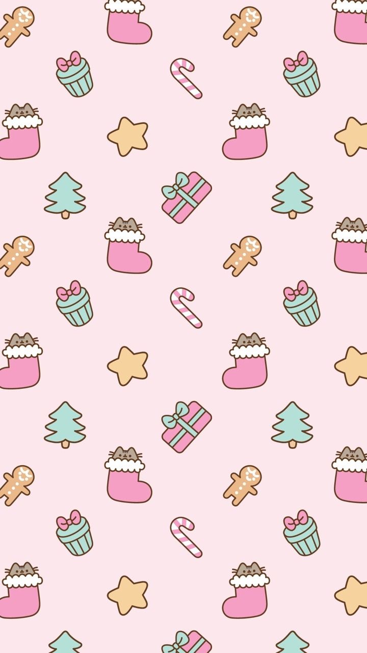 Pastel Christmas Wallpaper