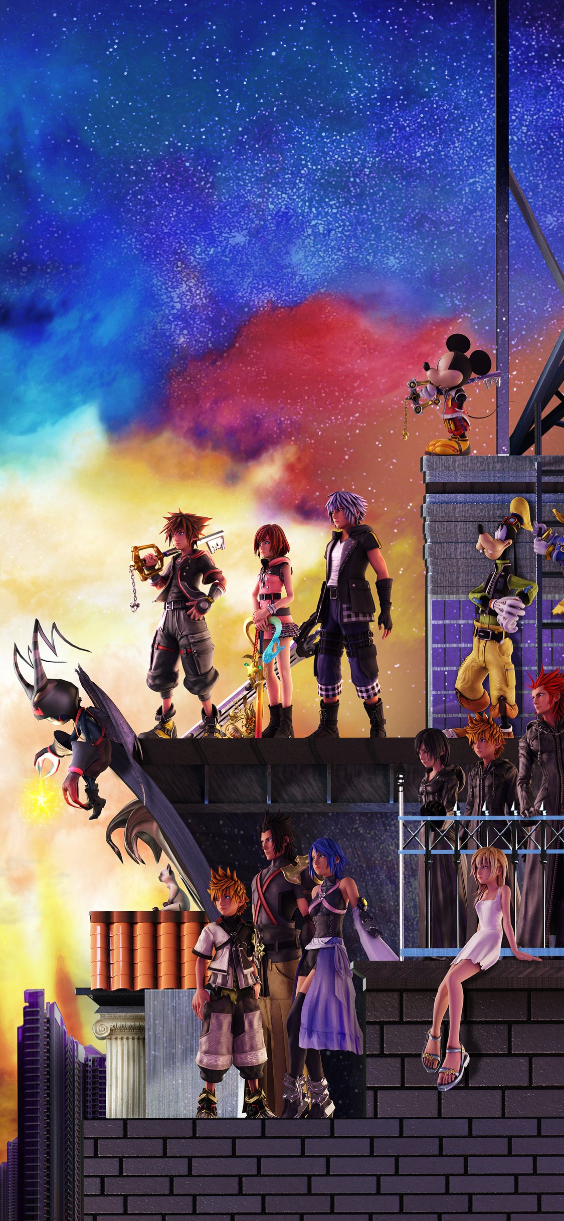 Kingdom Hearts Iphone Wallpapers Wallpaper Cave