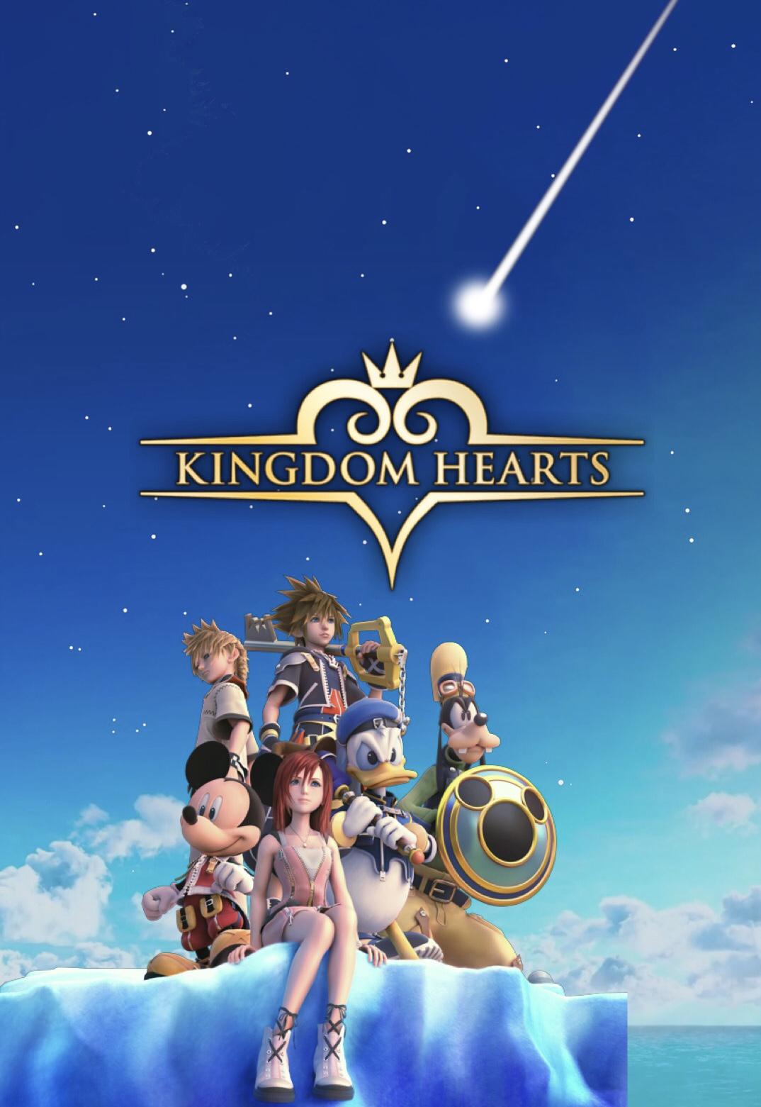 Kingdom Hearts Iceberg IPhone Wallpaper