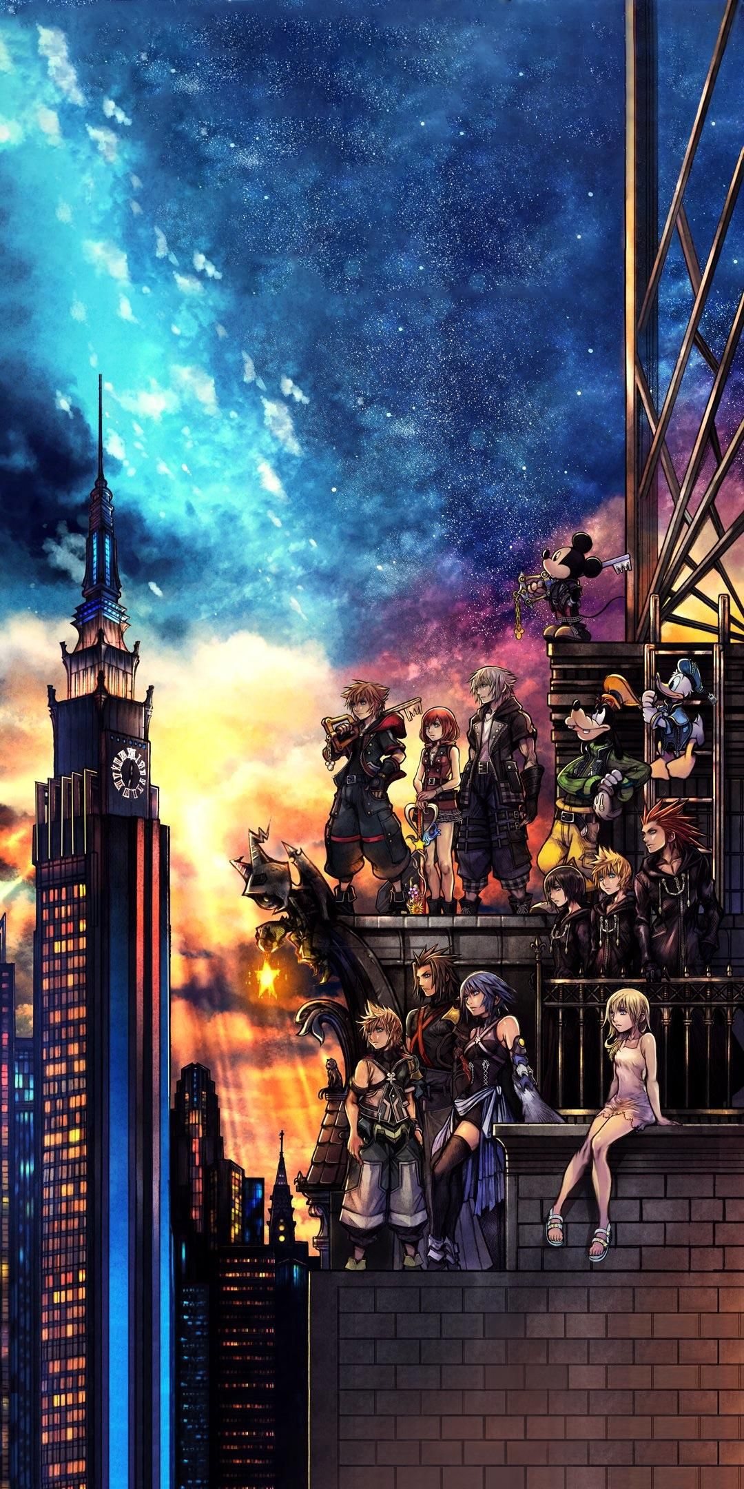 Download Kingdom Hearts iPhone Xs Max Wallpaper. Kingdom hearts wallpaper, Kingdom hearts, Kingdom hearts fanart