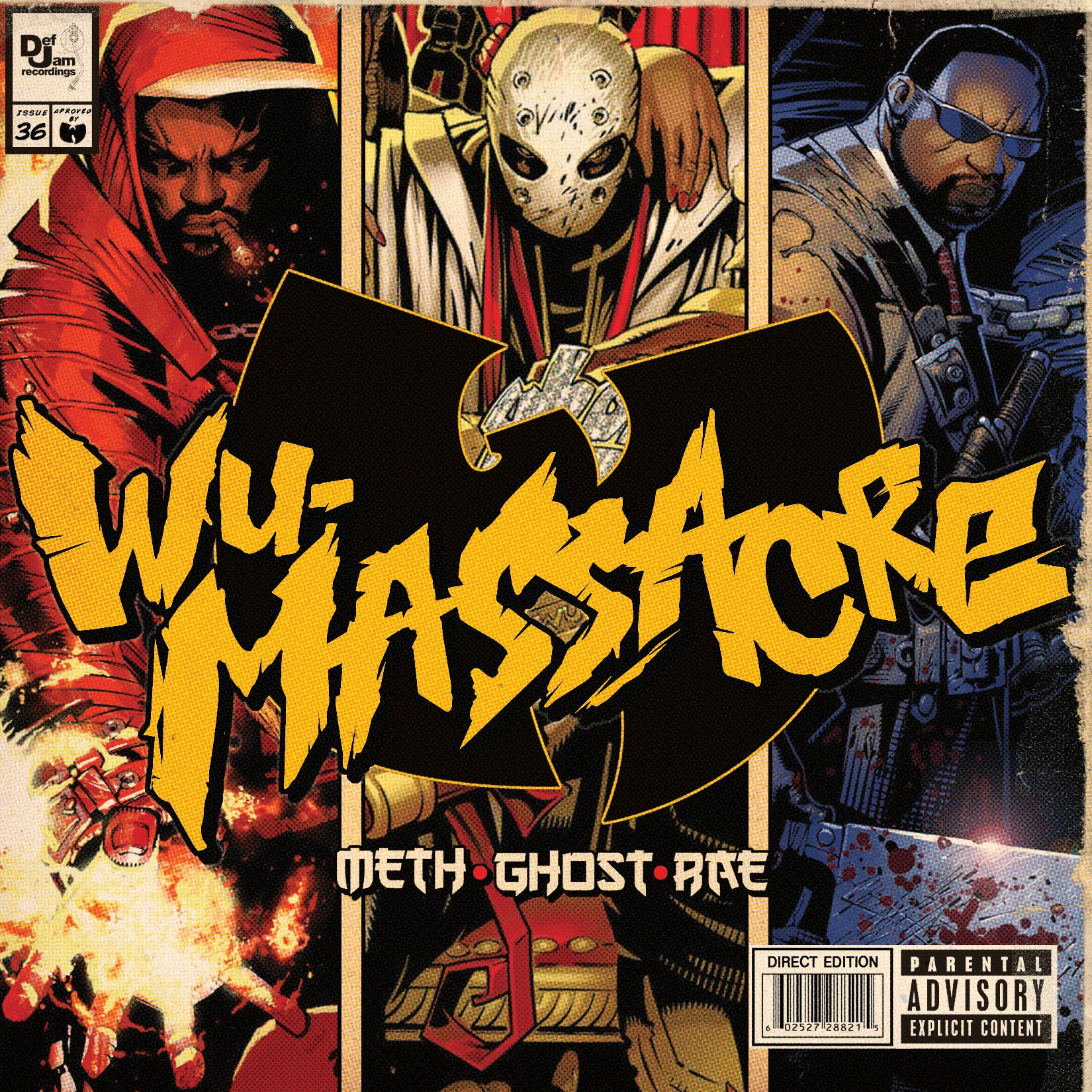 Method Man Ghostface And Raekwon Wu Massacre HD Wallpaper