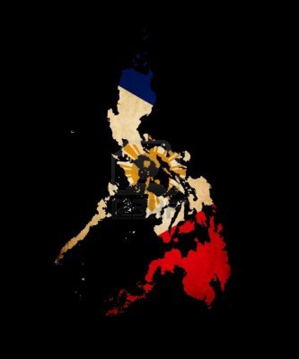 Map outline of Philippines with grunge map insert isolated on. Philippine map, Map outline, Map picture