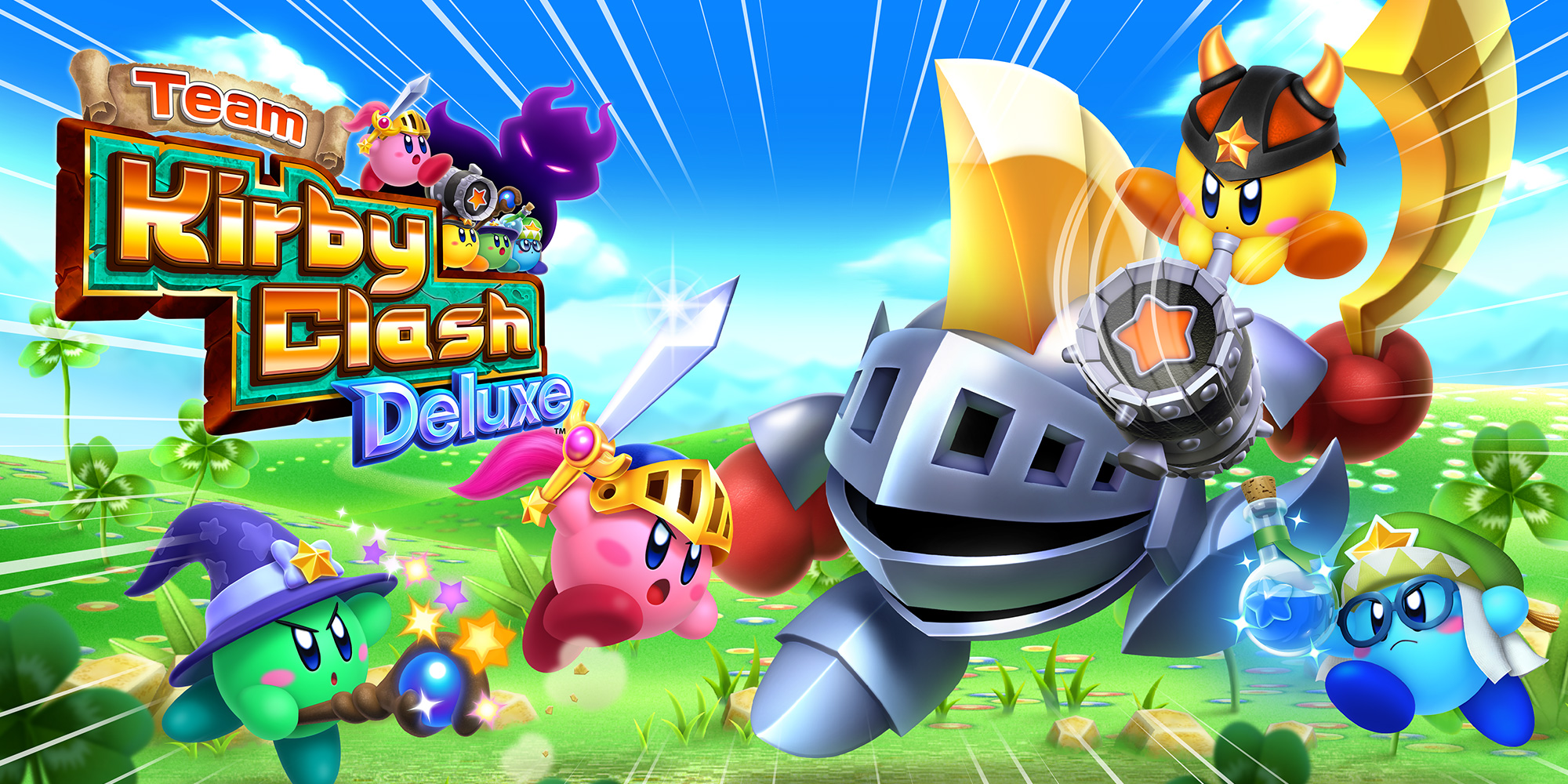 Team Kirby Clash Deluxe. Nintendo 3DS download software
