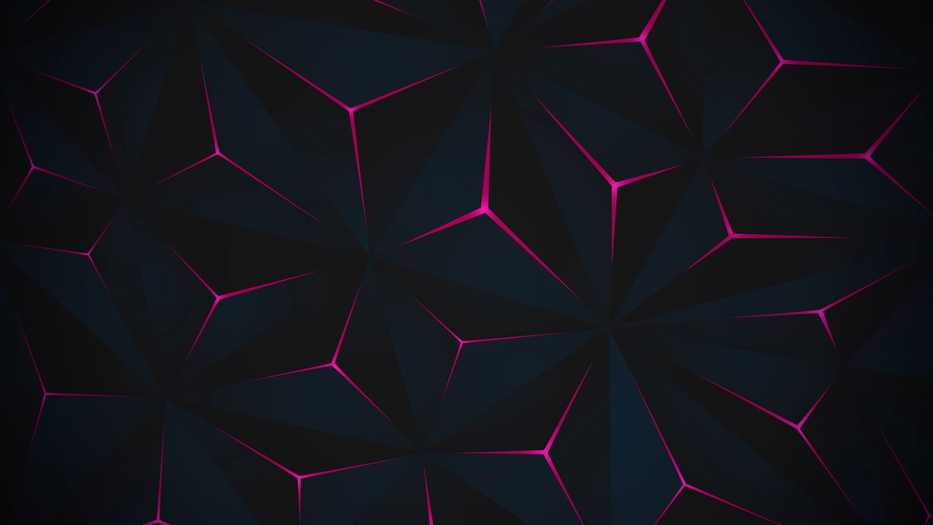 Desktop wallpaper abstract, triangle, edges, glow, dark, HD image, picture, background, 064004