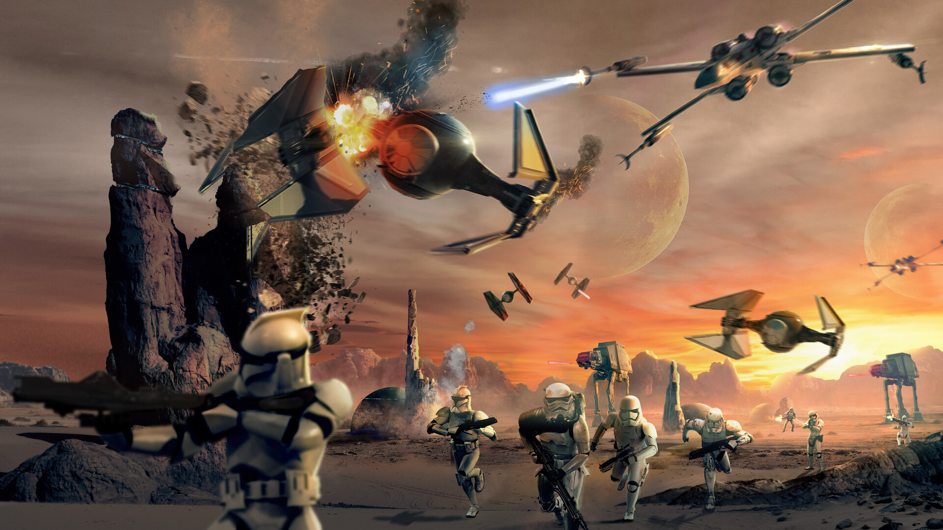 Star Wars Ground Battles Wallpapers - Wallpaper Cave