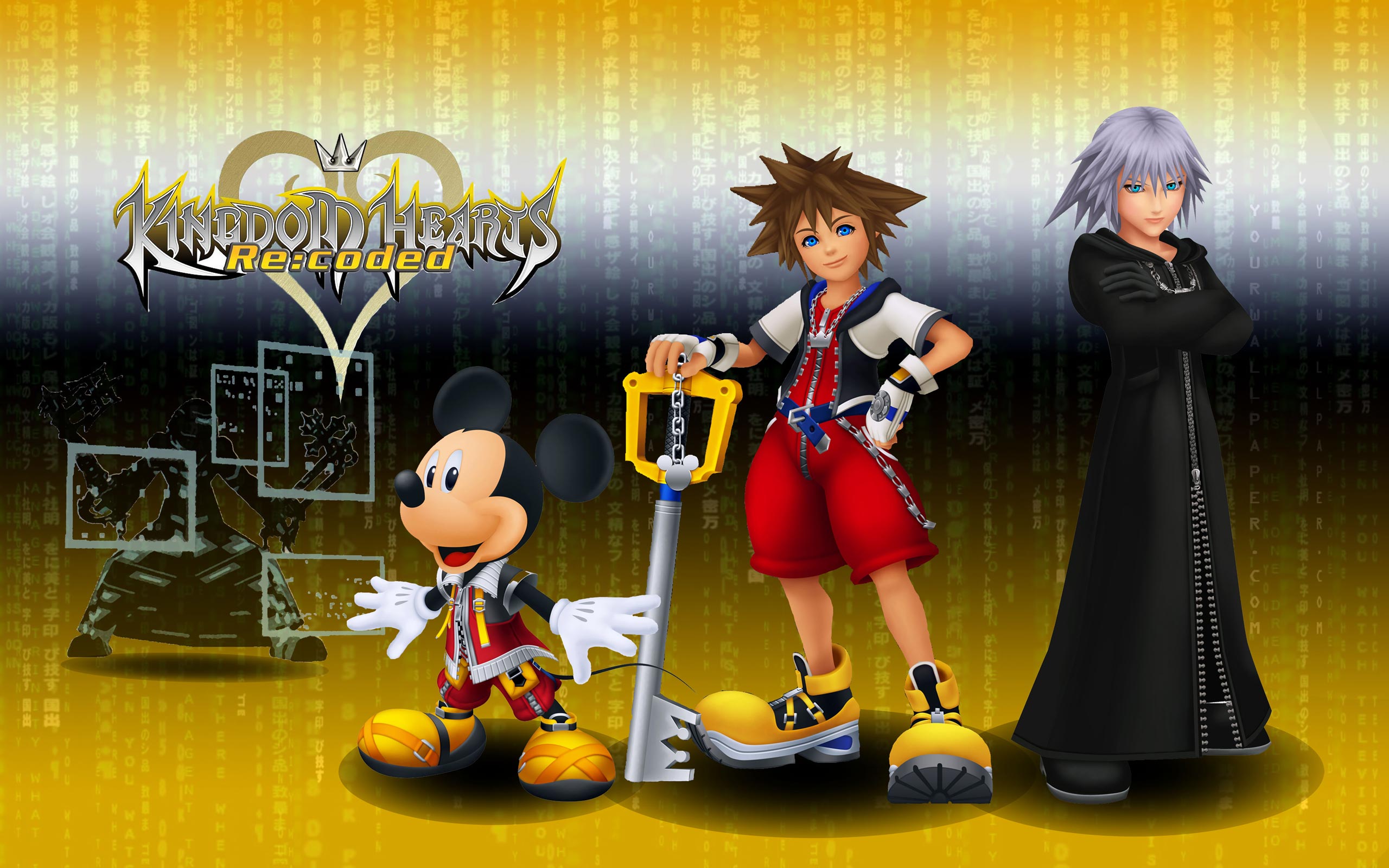 Kingdom Hearts Recoded Widescreen Wallpaper