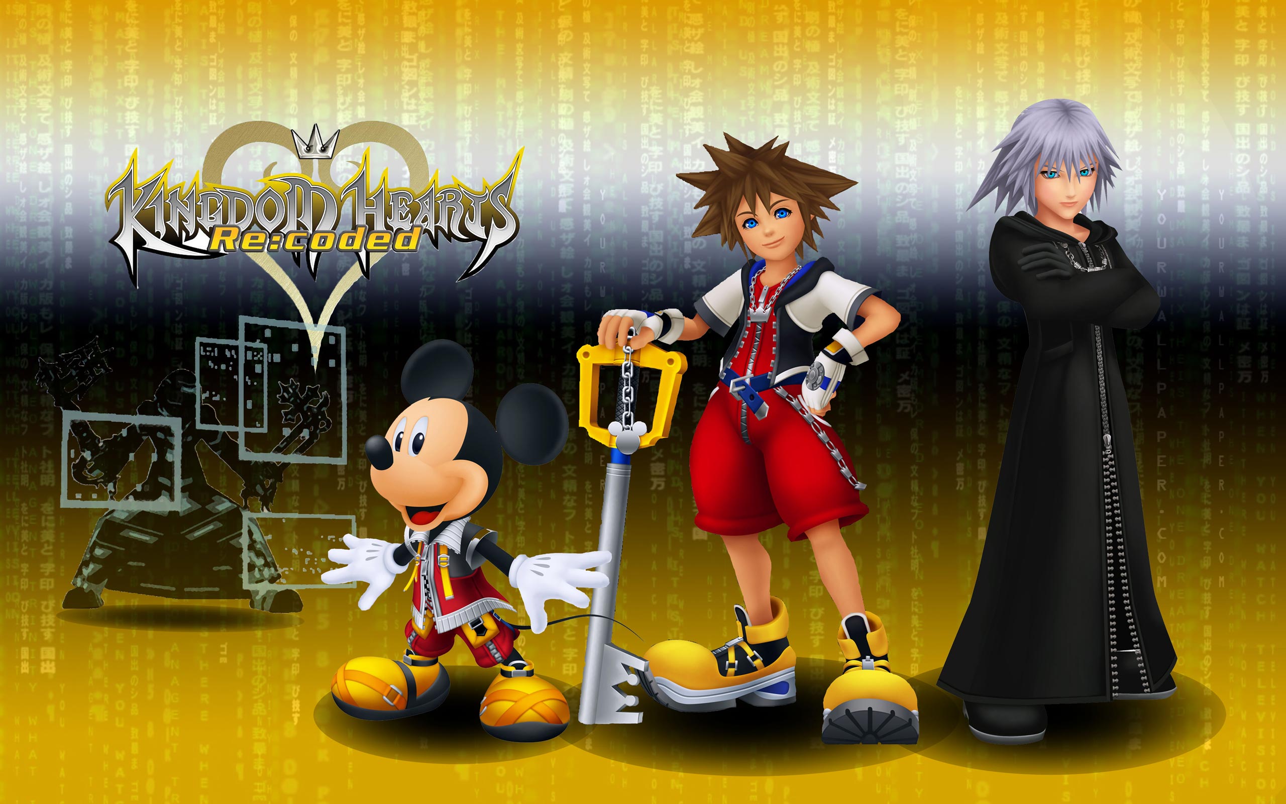 Kingdom hearts re coded wallpapers wallpaper cave