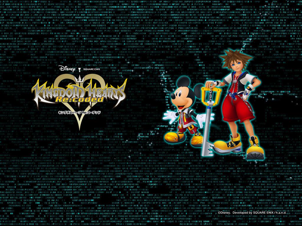 Re:coded, Japanese website · for Kingdom Hearts