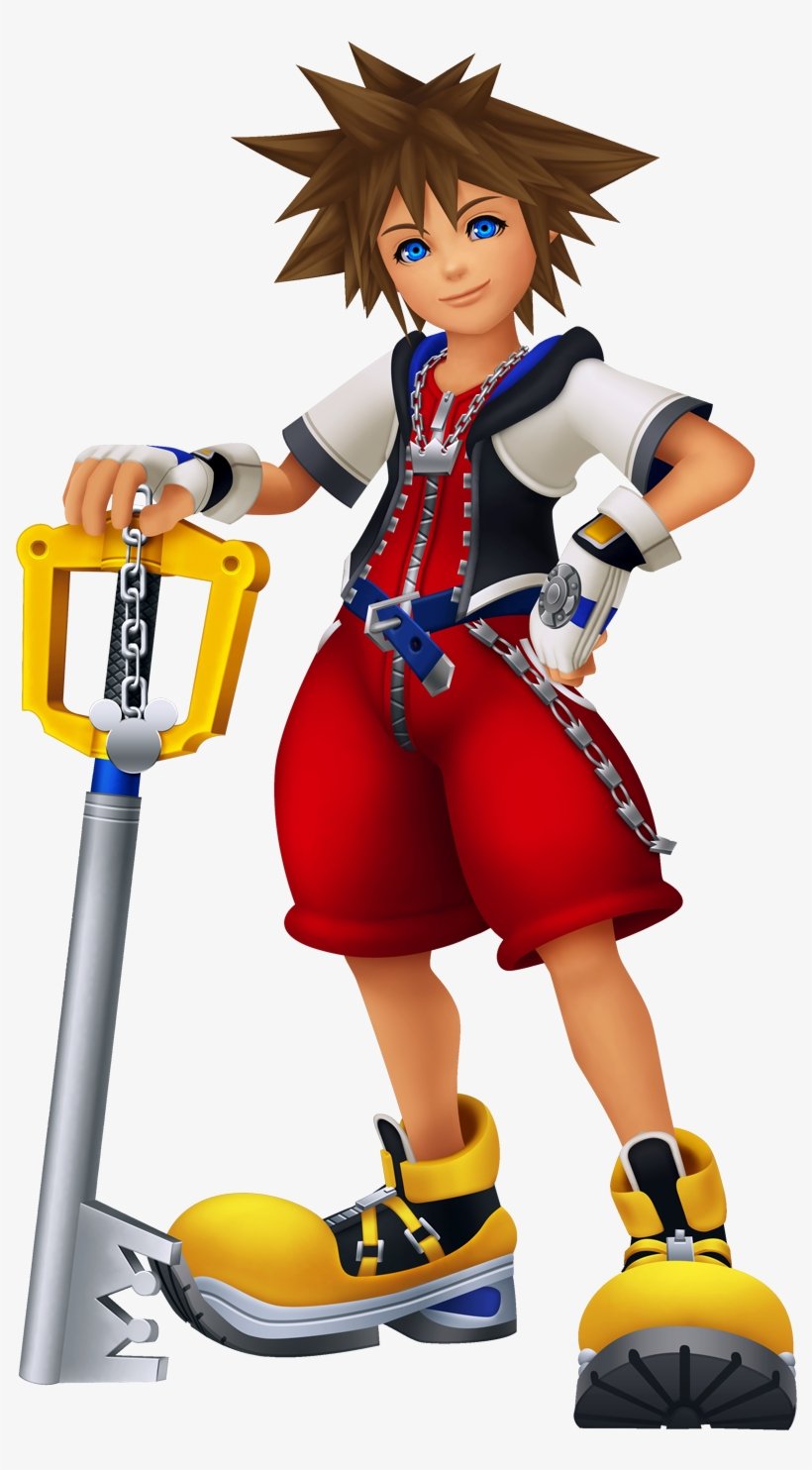 Sora Kingdom Hearts Re Coded Transparent PNG Download