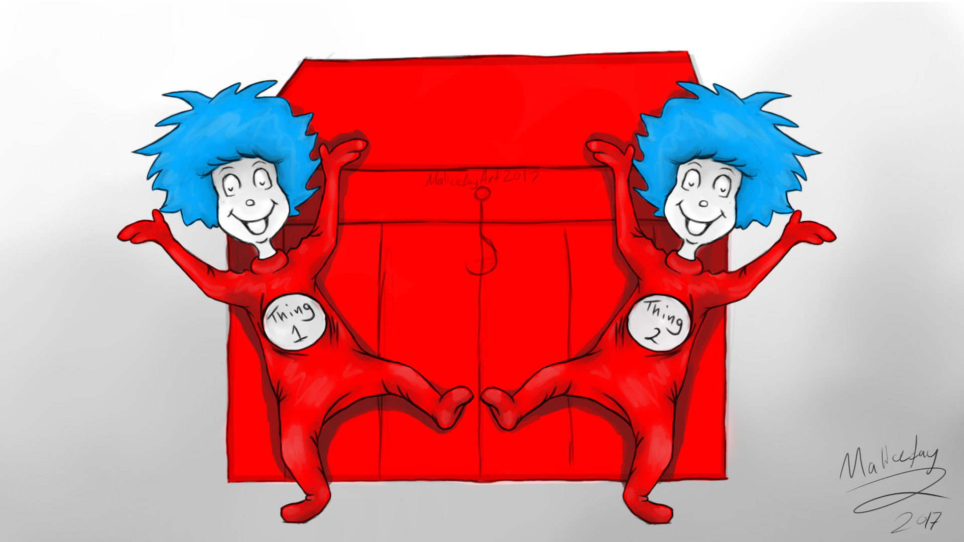 Aggregate more than 52 thing 1 and thing 2 wallpaper  incdgdbentre